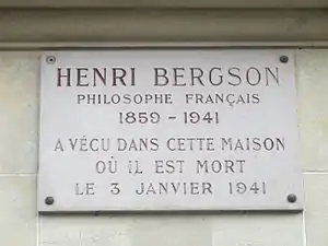 Plaque au no 47.