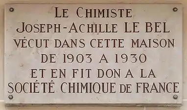 Plaque au no 250.