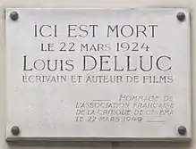 Plaque au no 5.