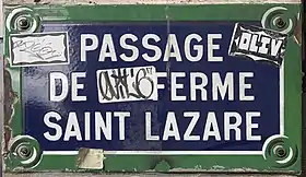 Voir la plaque.