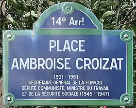 Voir la plaque.