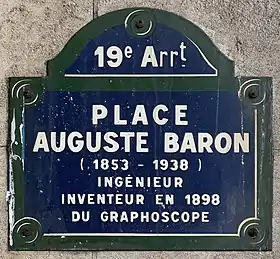 Voir la plaque.