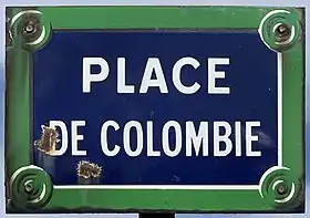 Voir la plaque.