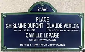 Voir la plaque.