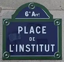 Voir la plaque.