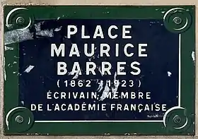 Voir la plaque.