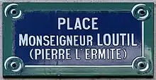 Voir la plaque.