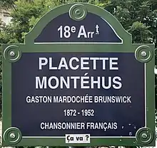 Voir la plaque.