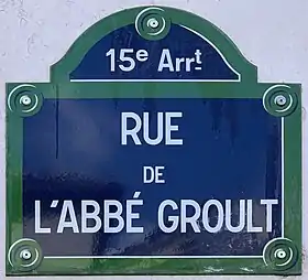 Voir la plaque.