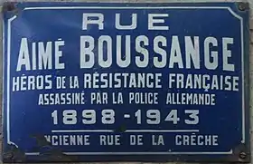 Voir la plaque.