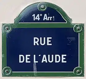 Voir la plaque.