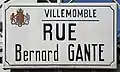 Rue Bernard-Gante à Villemomble.