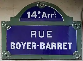 Voir la plaque.