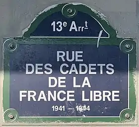 Voir la plaque.