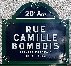 Voir la plaque.