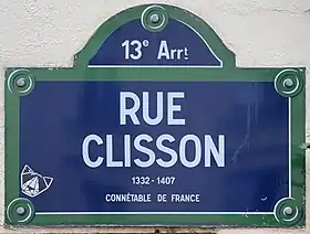 Voir la plaque.