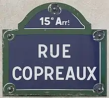 Voir la plaque.