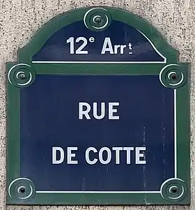 Voir la plaque.