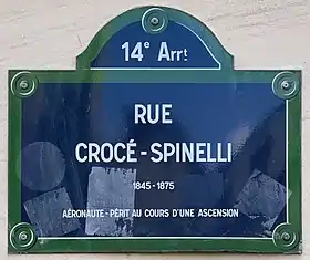 Voir la plaque.