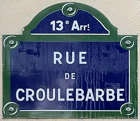 Voir la plaque.