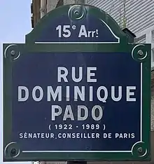 Voir la plaque.