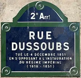 Voir la plaque.