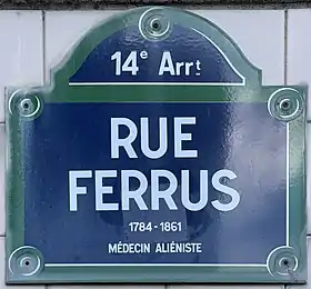 Voir la plaque.