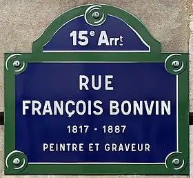 Voir la plaque.