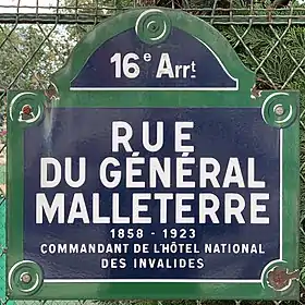 Voir la plaque.