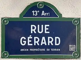 Voir la plaque.