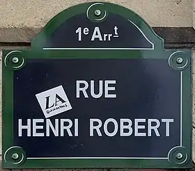 Voir la plaque.