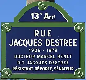 Voir la plaque.