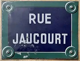 Voir la plaque.