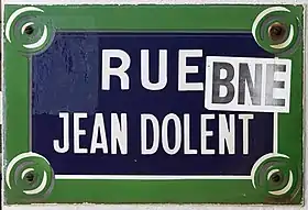 Voir la plaque.