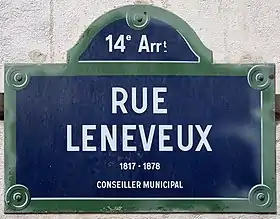 Voir la plaque.