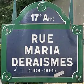 Voir la plaque.