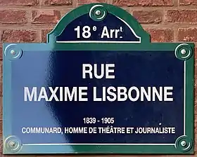 Voir la plaque.