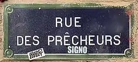 Voir la plaque.