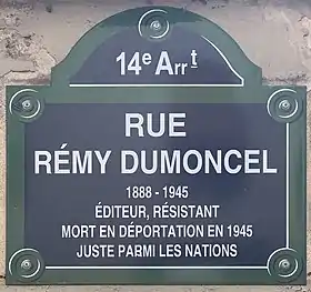 Voir la plaque.