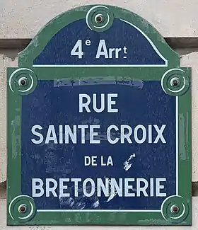 Voir la plaque.