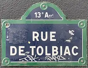 Voir la plaque.