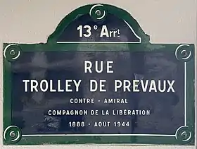 Voir la plaque.