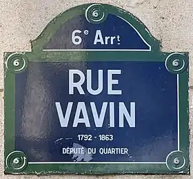 Voir la plaque.