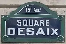 Voir la plaque.