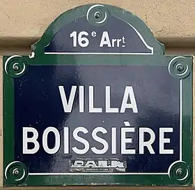 Voir la plaque.