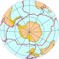 Image illustrative de l’article Plaque antarctique