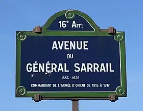 Voir la plaque.