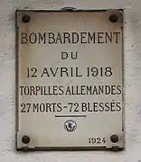 No 12 : bombardement de Paris en 1918.