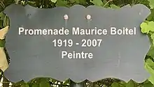 Voir la plaque.