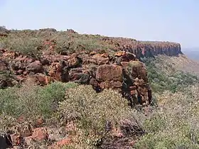 Le plateau du Waterberg en pays Herero